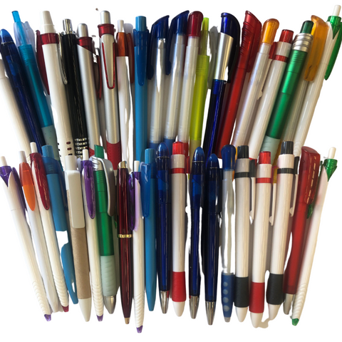 Ball Point Pens 100X Ball Point Pen Gift School Office Business Ballpoint Assorted Bulk Pack