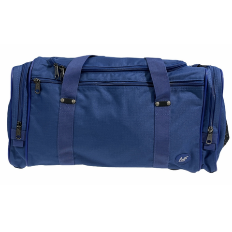 Duffle Bags 44L Travel Foldable Duffel Bag Gym Sports Luggage Foldaway Zip Top School Bags Dark Navy