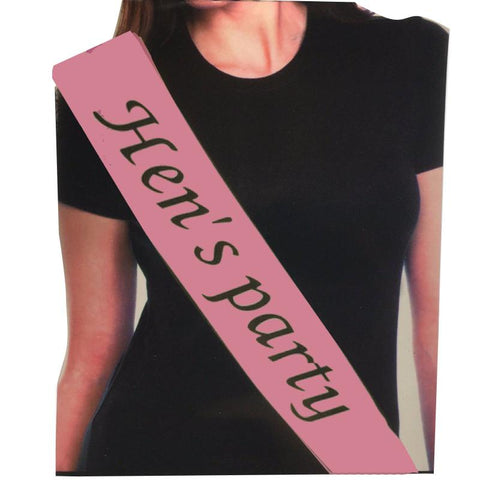 Belts & Sashes Hen's Night Bridal Sash Bride Happy Birthday 18Th 21St Party Girls