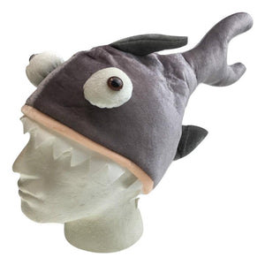 Hats Shark Hat Costume Accessory Fish Halloween Fancy Dress Up Party Cap Headgear