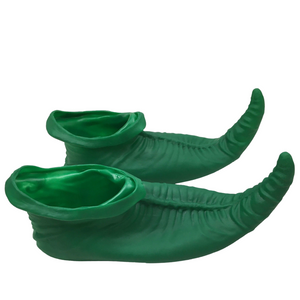 Footwear Elf Shoes Christmas Costume Elves Latex Dress Up Party Xmas St Patricks Day Boots Green