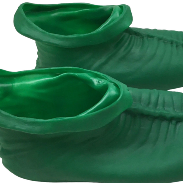 Footwear Elf Shoes Christmas Costume Elves Latex Dress Up Party Xmas St Patricks Day Boots Green