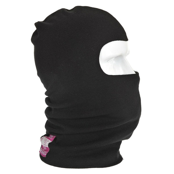 Hats & Headwear Portwest Flame Resistant Anti Static Balaclava Beanie Hat Warm Face Mask Ski Black