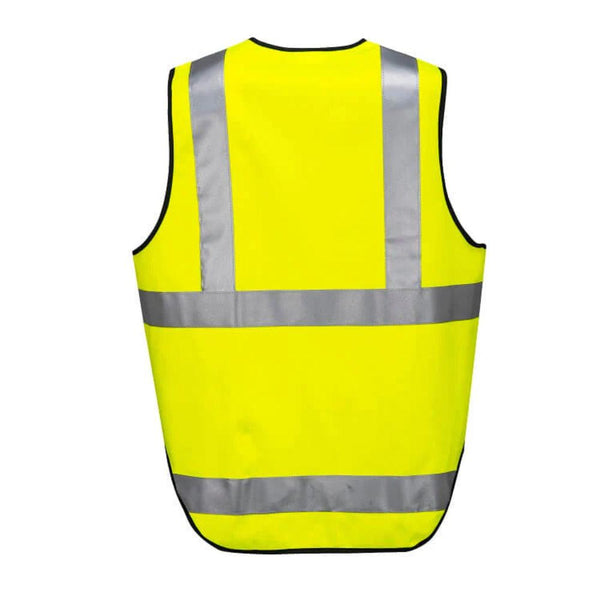 Coats, Jackets & Vests Huski Hi Vis Patrol Vest 3M Reflective Tape Safety Workwear High Visibility Yellow L