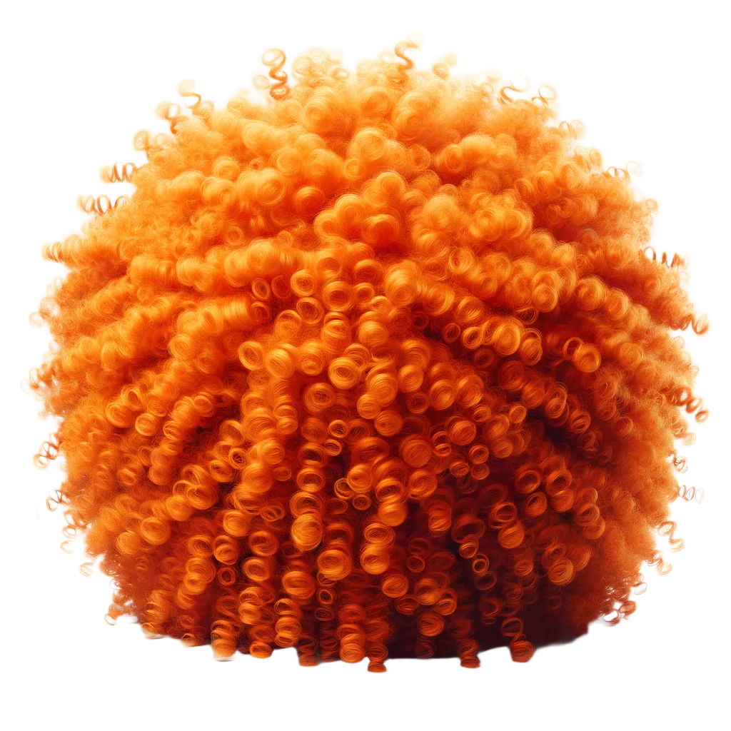 Wigs, Facial Hair Jannik Sinner Inspired Wig Curly Afro Party Costume Tennis Dress Up Orange