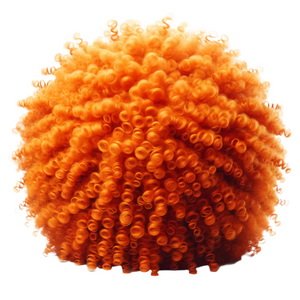 Wigs, Facial Hair Jannik Sinner Inspired Wig Curly Afro Party Costume Tennis Dress Up Orange