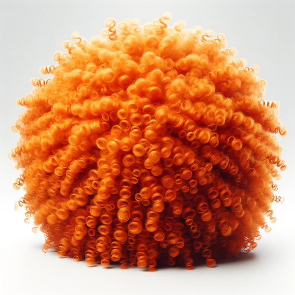 Wigs, Facial Hair Jannik Sinner Inspired Wig Curly Afro Party Costume Tennis Dress Up Orange