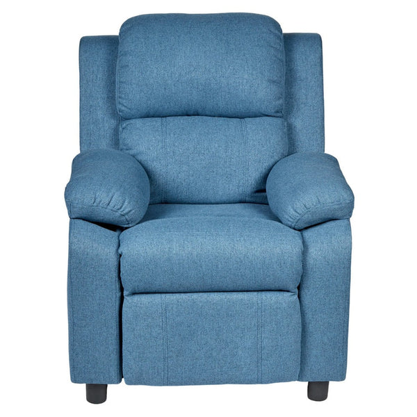 Kids Chairs Erika Blue Kids Recliner Sofa Chair Lounge Couch Armchair Childrens