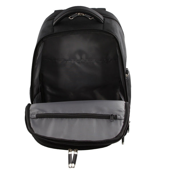 Backpacks 30L Pierre Cardin Large Backpack Bag W Laptop Sleeve Travel Luggage Rfid Black