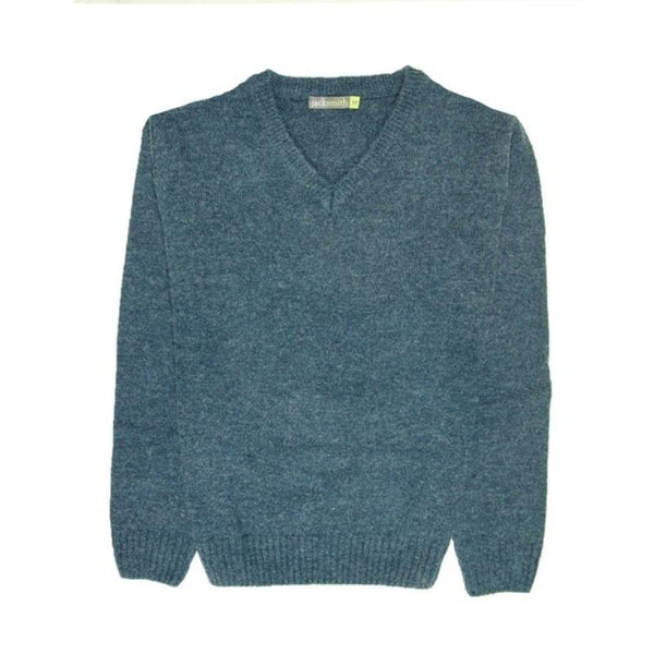 Jumpers 100% Shetland Wool V Neck Knit Jumper Pullover Mens Sweater Knitted Sherwood (32)