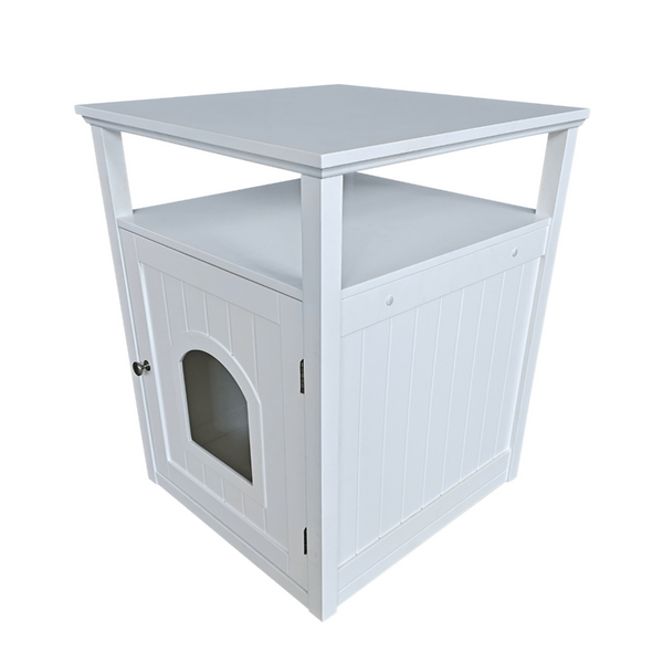 Cat Litter Jasper 2 Cabinet White