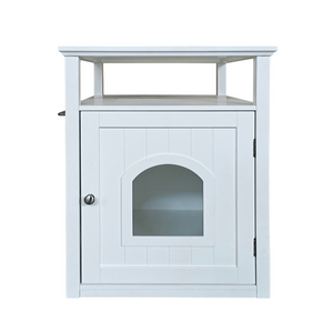 Cat Litter Jasper 2 Cabinet White