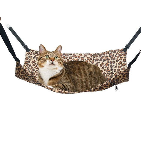 Pet Beds Ondoing Cat Hammock Warm Fleece Bed Swinging Hanging Pet Nest Rest Cage Kitten Puppy Toy