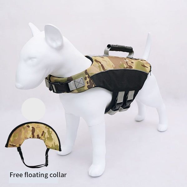 Dog Clothing & Shoes Ondoing Dog Life Jacket Lifesaver Pet Safety Vest Swimming Boating Float Aid Buoyancy