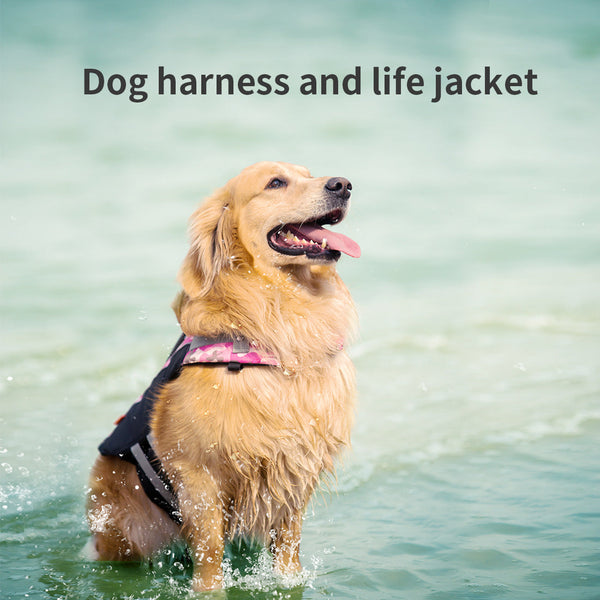 Dog Clothing & Shoes Ondoing Dog Life Jacket Lifesaver Pet Safety Vest Swimming Boating Float Aid Buoyancy