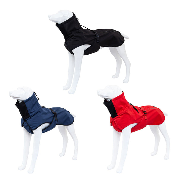 Dog Clothing & Shoes Pet Dog Raincoat Poncho Jacket Windbreaker Waterproof Clothes With Harness Hole