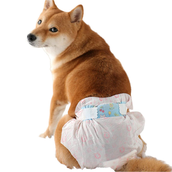 Dog Clothing & Shoes Ondoing Pet Disposable Diapers Dog Puppy Nappy Hygienic Male Female Wraps Toilet Trainer