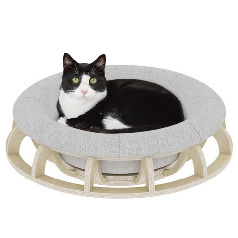 Pet Beds Timber Gyro Cat Nest Bed