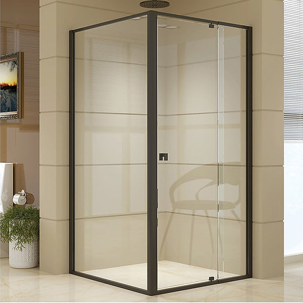 Shower Enclosures Semi Frameless Shower Screen (98~106)X 195Cm & (98~101)X Side As/Nzs Glass