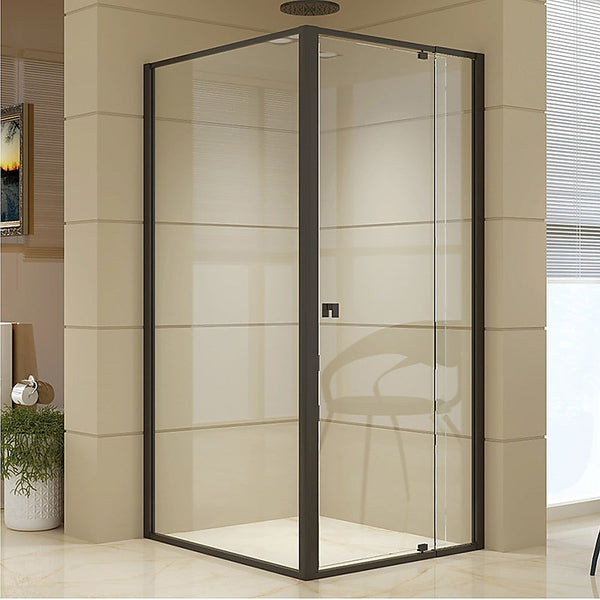 Shower Enclosures Semi Frameless Shower Screen (82~90)X 195Cm & (98~101)X Side As/Nzs Glass