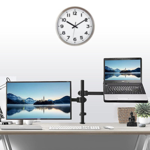 Monitor Mounts & Stands Monitor Mount & Laptop And Tablet Shelf Stands Holders Adjustable Workspace Arm