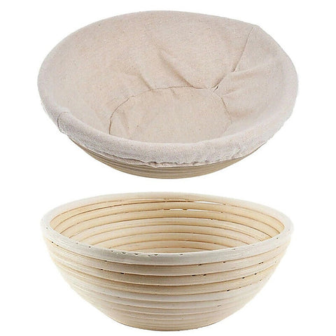 Other Baking Accessories 2 X 9" Sourdough Bread Proofing Set Making Kit Round Bowls