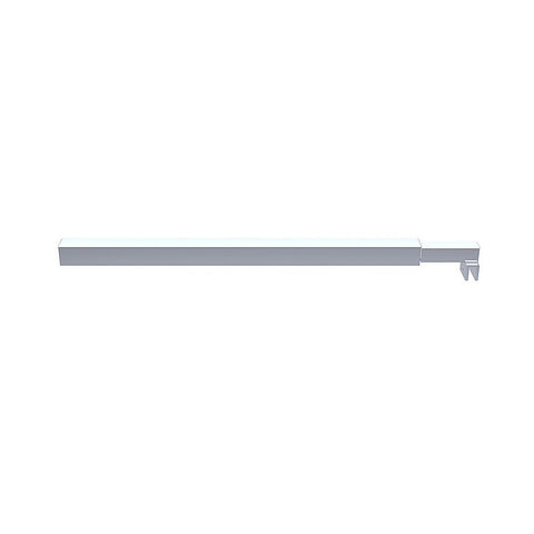 Palermo Glass Shower Screen Square Stabilising Pole In Chrome Shower Enclosures