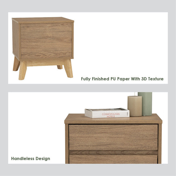 Bedside Tables Hirado Bedside Table Natural