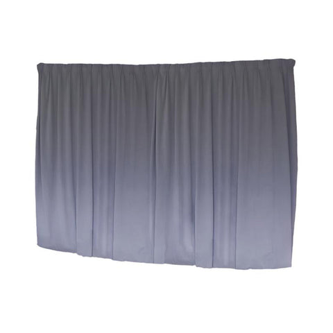 Curtains & Drapes Large Thick Velvet Blockout Curtains 540X 230Cm Pinch Pleat+30 Hooks Purple Grey