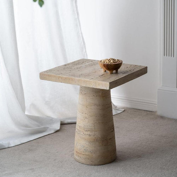 Side Tables Logan Cement Square Side Table