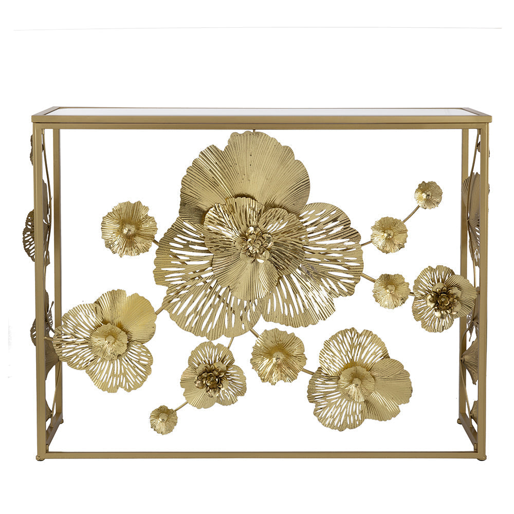 Tables Floret Mirrored Console Table