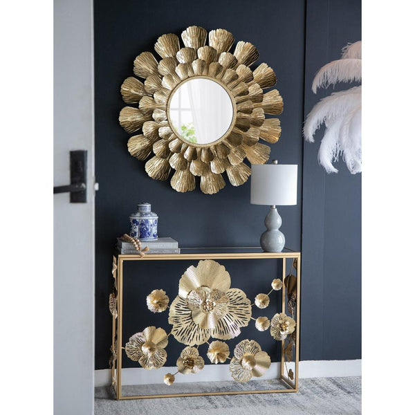 Tables Floret Mirrored Console Table