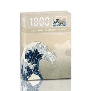 Puzzles 1000 Piece High Quality Jigsaw Puzzle The Great Wave Off Kanagawa