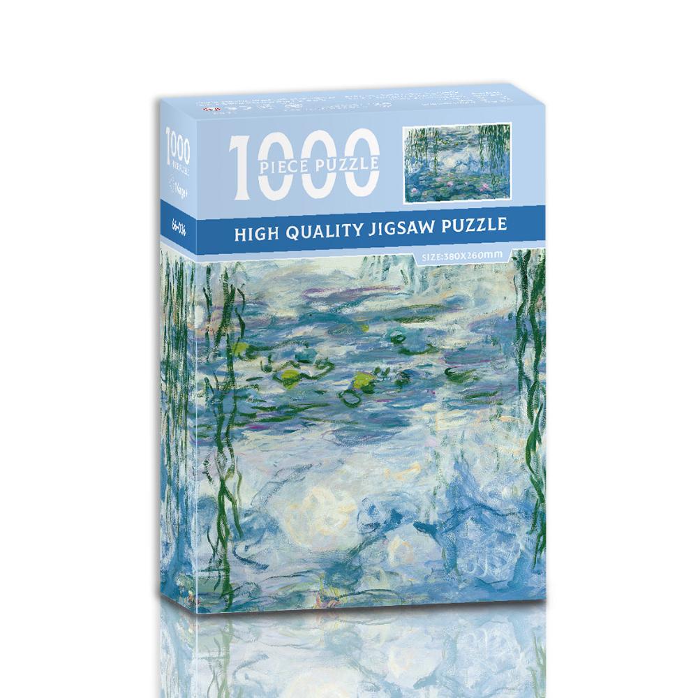 Puzzles 1000 Piece High Quality Jigsaw Puzzle Water Lily