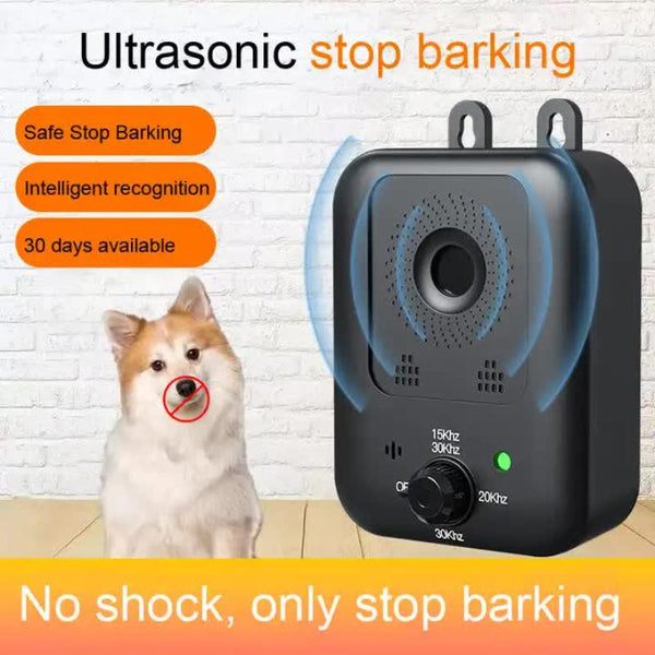 Bark Control Ultrasonic Wall Mounted Dog Device | Adjustable Frequency Deterrent