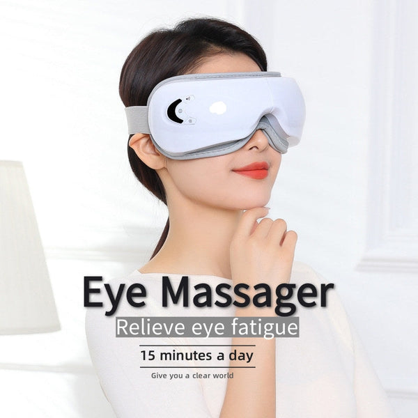 Massagers Eye Massager With Vibration And Heat Compression Air Pressure Therapy Device For Relaxation Care