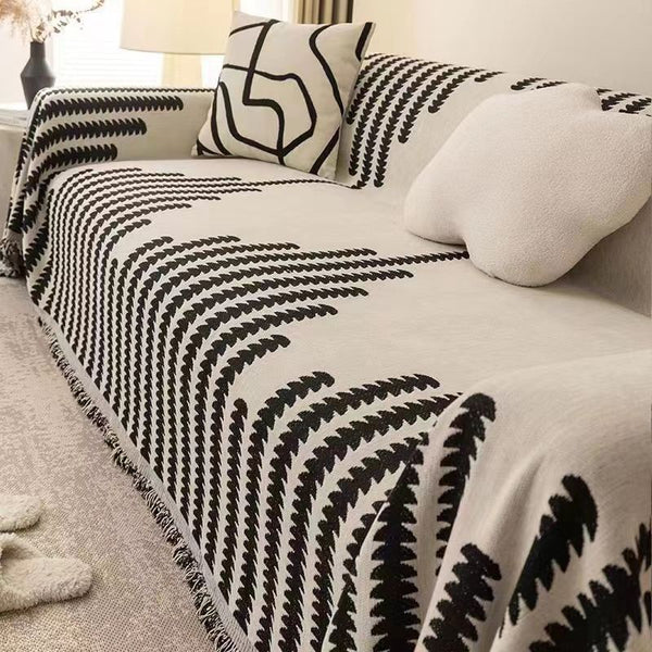 Slipcovers One Piece Full Cover Line Sofa Towel 180*230Cm