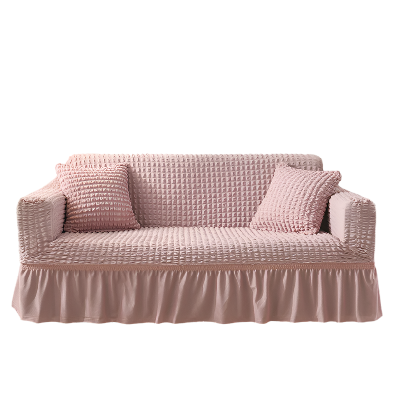 Slipcovers Elastic Sofa Cover Pink (305 X 360Cm)