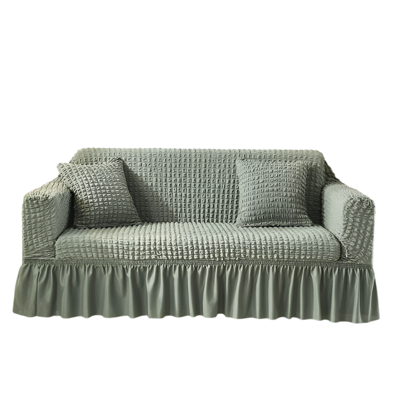 Slipcovers Elastic Sofa Cover Green (305 X 360Cm)