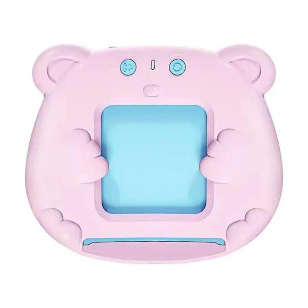 Educational Toys Pink Bear Shaped Early Education Card Reader Interactive Learning Toy With 510 Flashcards For Kids