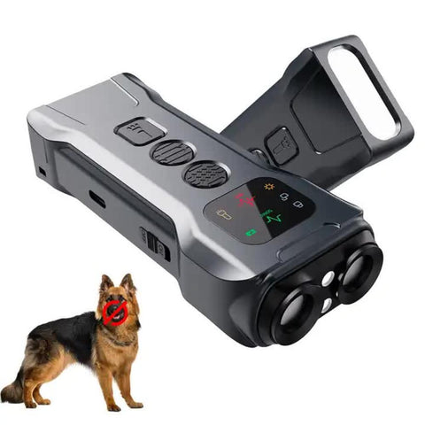 Other Training & Obedience P9 Ultrasonic Dog Repellent Device Dual Mode Flashlight And Deterrent