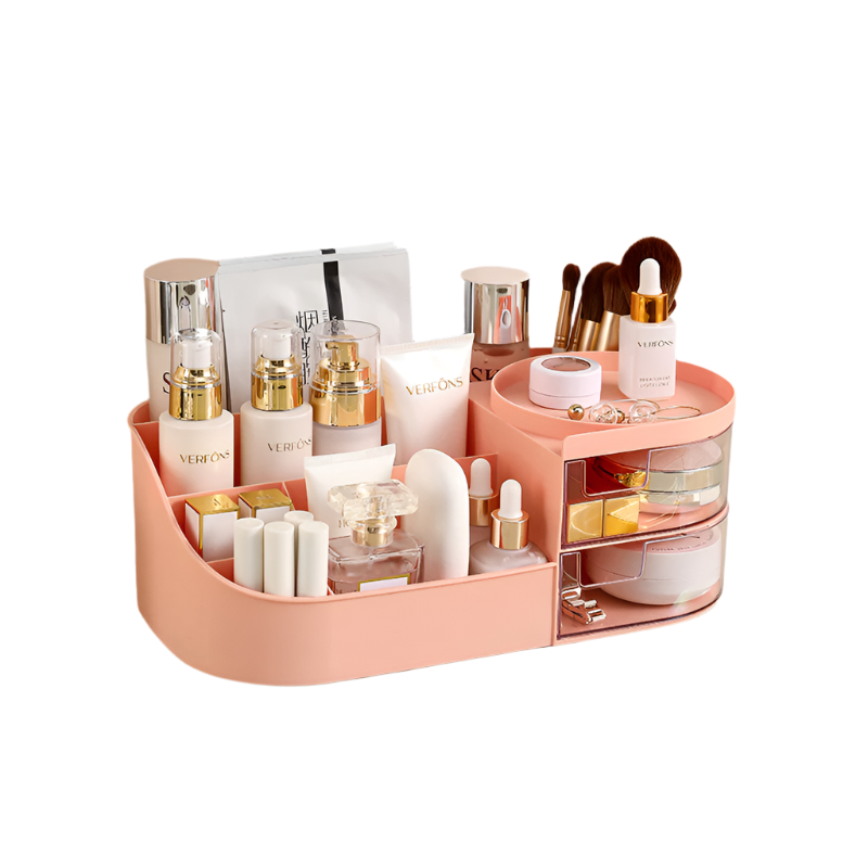 Makeup Bags & Cases Makeup Organizer Pink (33.5*19*12Cm)