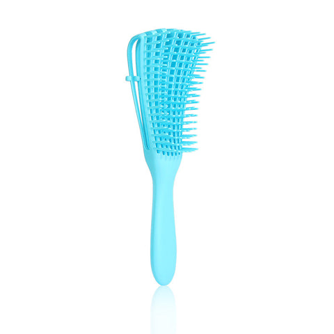 Brushes & Combs 3Pcs Blue Octopus Style Detangling Brush 8 Flexible Arms For Effortless Hair Styling