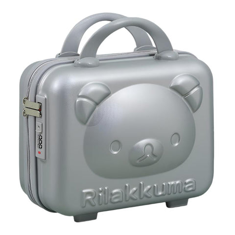 Makeup Bags & Cases Bear Makeup Box Silver Gray (With A Password Lock)