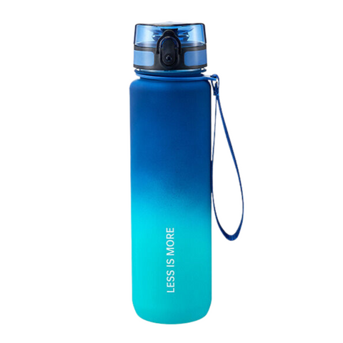 Water Bottles Blue Green Space Cup 1000Ml 28.4Cm * 7.5Cm