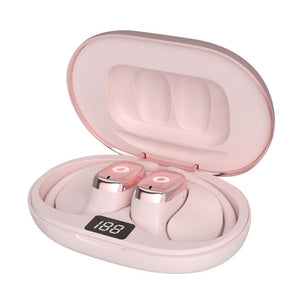 Headsets Qh 004 Bluetooth Headset Pink