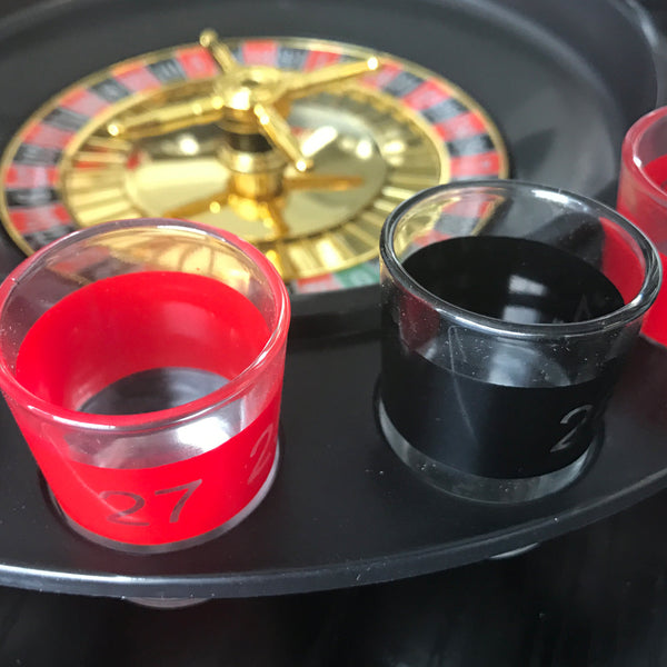 Party Games & Activities Wine Game Shot Drinking Roulette Set With Casino Spin Glass Party Bar