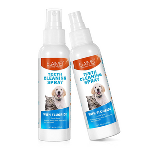 Dog Grooming 2 Pcs Pet Oral Breath Freshener Spray | Eliminates Bad Dental Care For Dogs & Cats