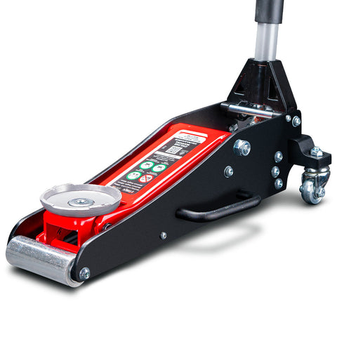 Jacks & Jack Stands T Rex 1200Kg Hydraulic Trolley Floor Jack Low Profile Dual Pump Quick Release Handle For Jacking Car