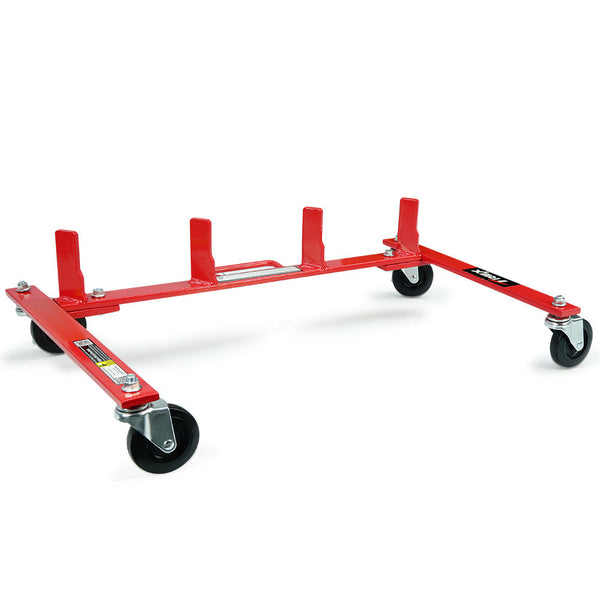 Workshop Dollies T Rex Vehicle Positioning Jack Storage Rack Stand Heavy Duty Design With Locking Castor Wheels